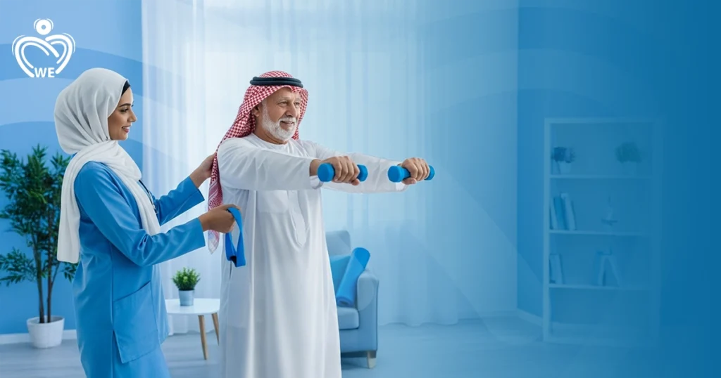 تمارين منزلية بسيطة لتحسين حركة المسنين