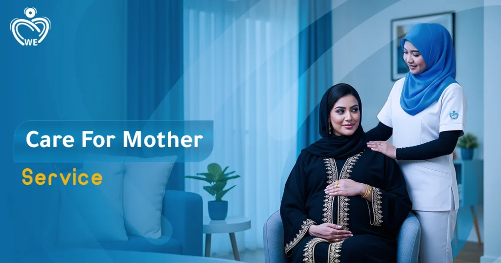 Professional mother care at home — postnatal nursing, newborn support, breastfeeding guidance, medical follow‑ups, and emotional care for mothers’ comfort and recovery.