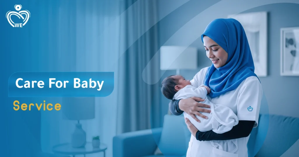 Professional in home baby care — newborn support, feeding assistance, hygiene & diapering, developmental monitoring and peace of mind for parents.