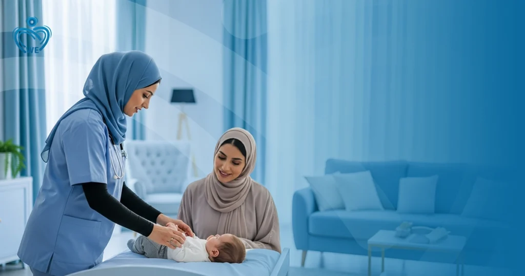 دليل العناية بالمواليد الجدد في المنزل