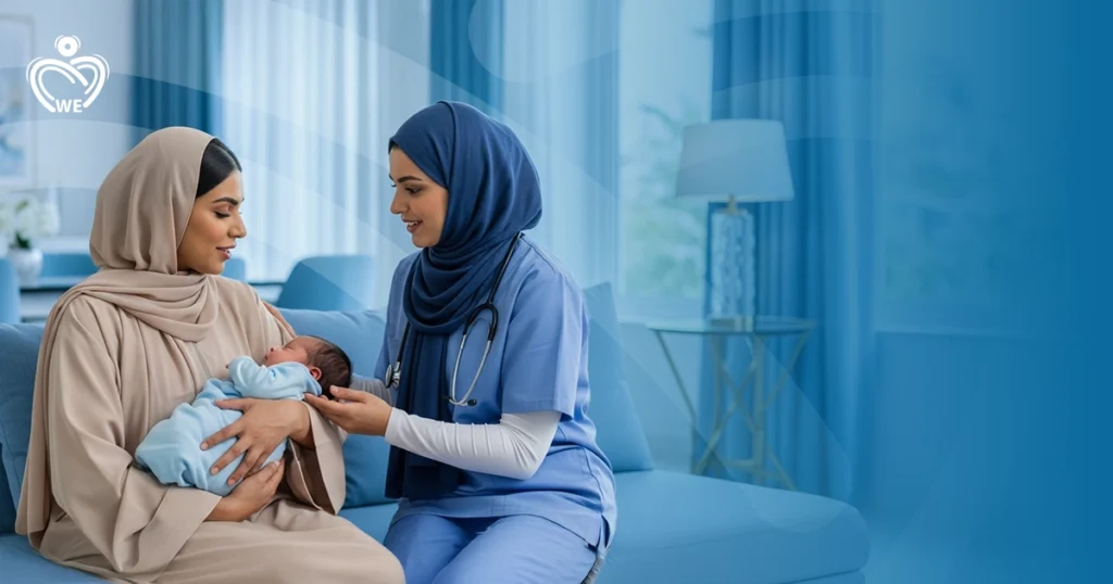 دور الرعاية المنزلية في دعم الأمهات الجدد