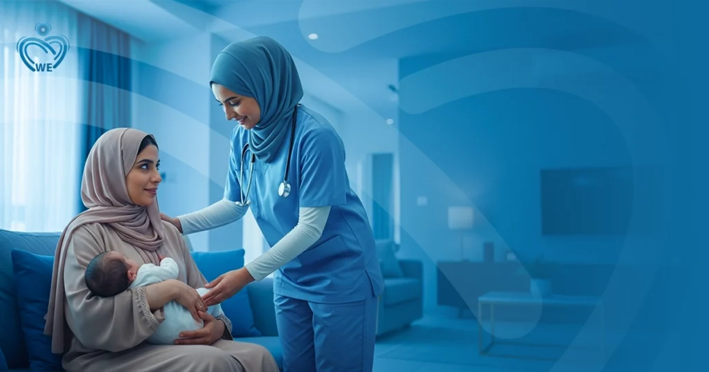 دور الممرضة المنزلية في رعاية الأم بعد الولادة