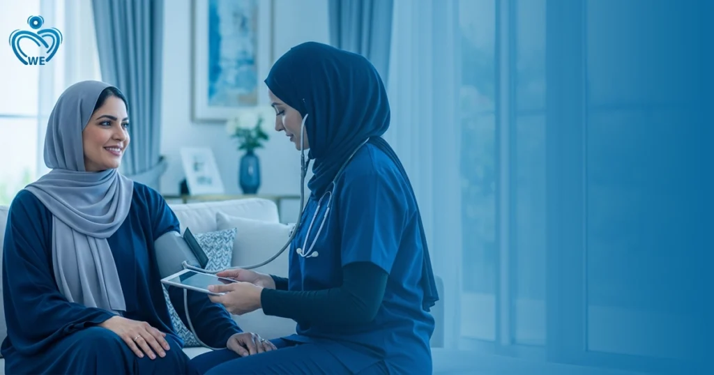 دور الرعاية المنزلية في صحة المرأة